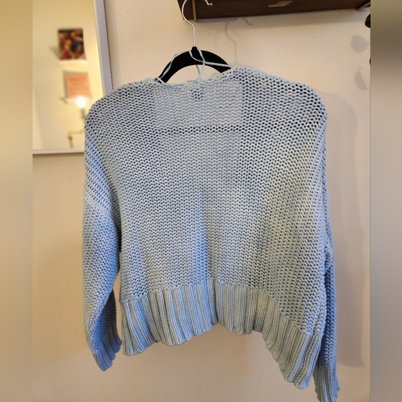 aerie Knit Cropped Cardigan - Picture 4 of 11
